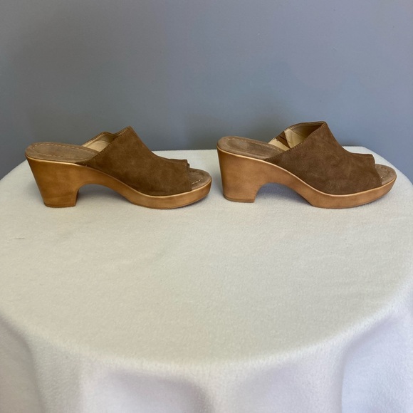 Brown/Tan Summer Platform Sandals - Picture 8 of 12